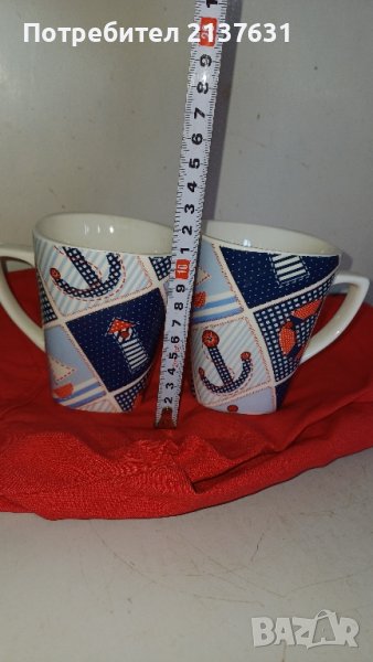 ДВЕ ПОРЦЕЛАНОВИ ЧАШИ , снимка 1