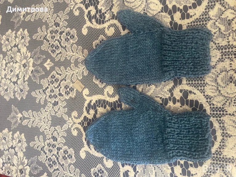 Ръкавици плетени /вълнени/ с 1 пръст , снимка 1