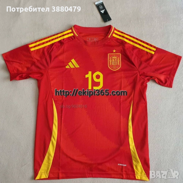 спортна футболна тениска размер Л голям и М среден, снимка 1