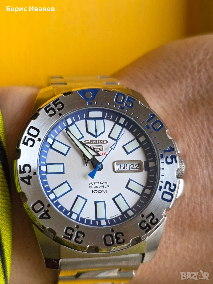 Seiko 5 SRP481K1 Mini Monster, снимка 1