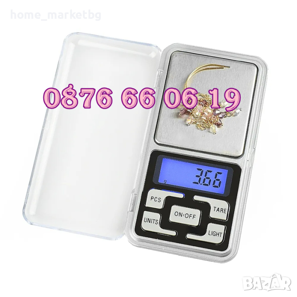 Електронна бижутерска везна до 200 г., снимка 1