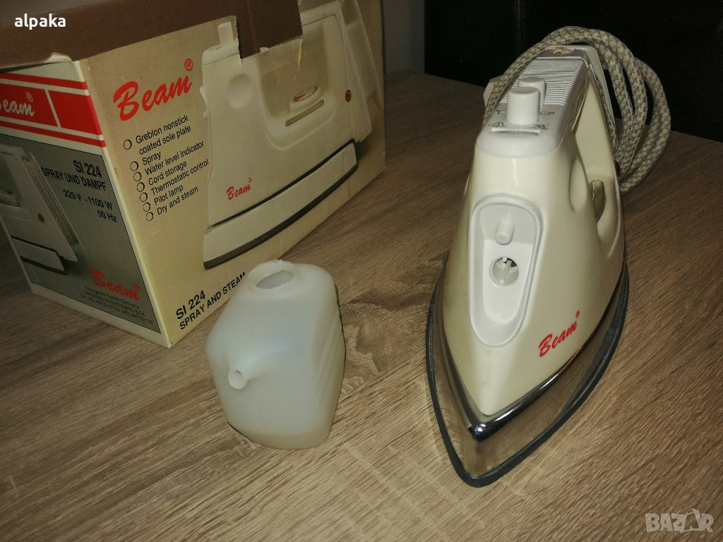 Продавам НОВА парна испанска ютия Beam, снимка 1