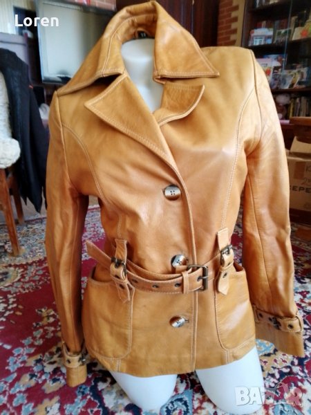 Дамско яке от естествена кожа , снимка 1