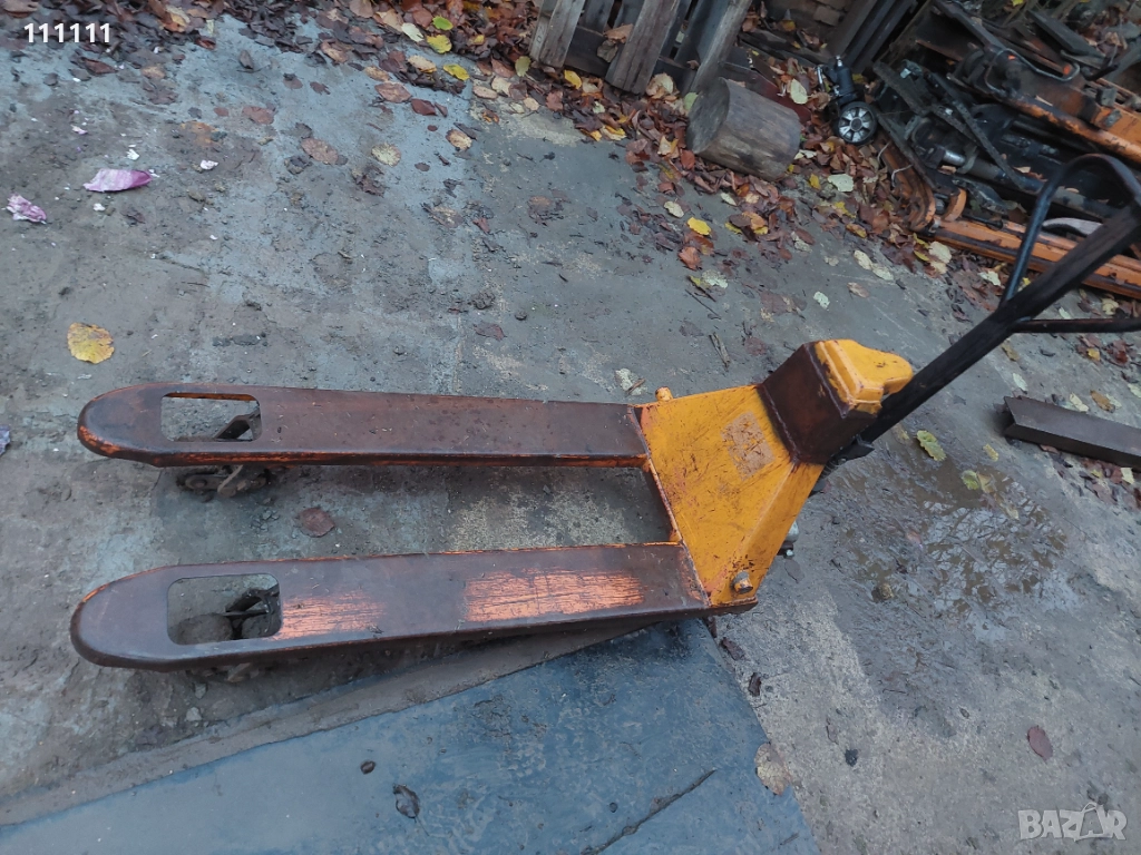 Палетна  количка работеща , снимка 1