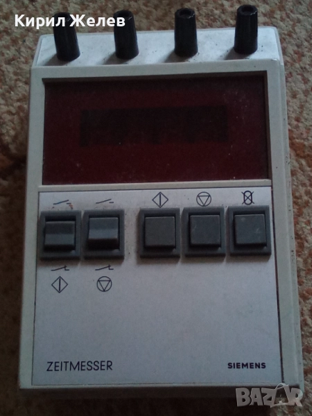 Измервателно устройство ZEITMESSER SIEMENS рядък модел за КОЛЕКЦИЯ ДЕКОРАЦИЯ 51664, снимка 1