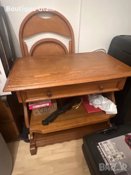 Дървена маса масивно дърво, снимка 1