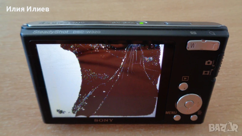 Sony Cyber-shot DSC-W320 14.1MP Black, снимка 1
