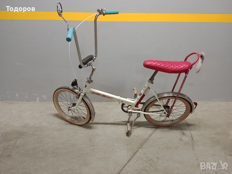 Ретро, винтидж chopper чопър сгъваем австрийски велосипед колело оригиналът на Балканчето , снимка 1