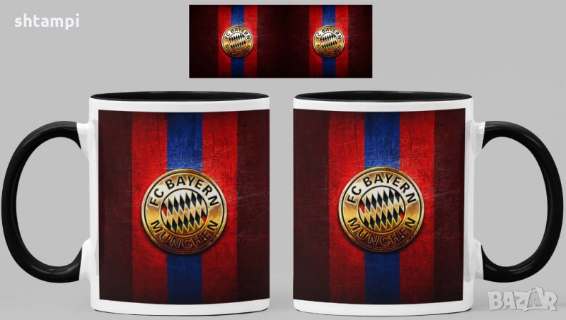 Чаша Байерн Мюнхен Bayern Munich Керамична, снимка 1