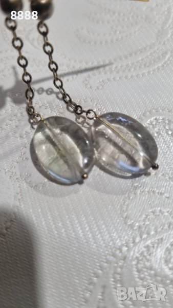 Сребърни обеци 925 Italy , снимка 1