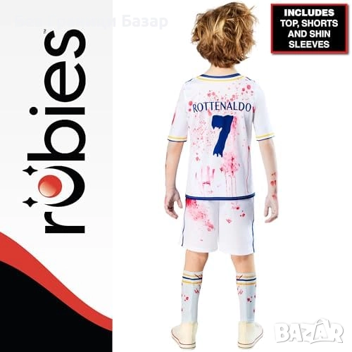 Нов Детски костюм Zombie Rottenaldo Rubies за Хелоуин парти карнавал, снимка 1