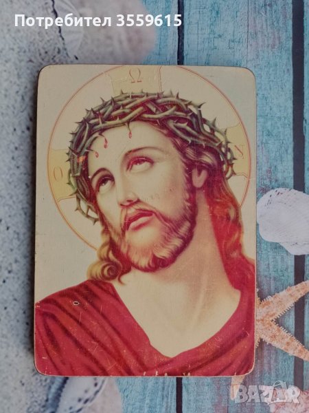дървена икона, снимка 1