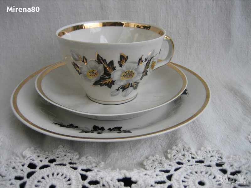 Разкошни руски сетове за чай/кафе, снимка 1