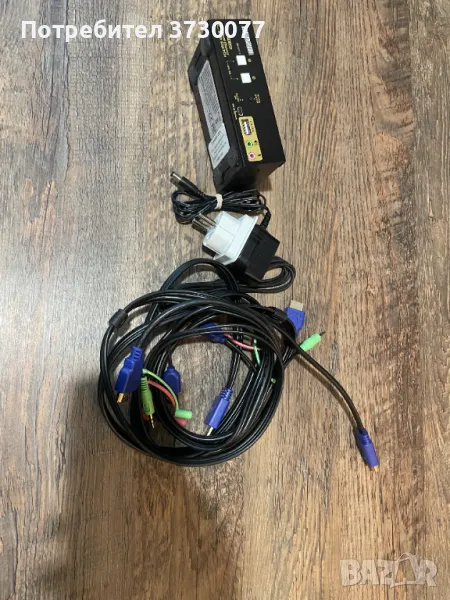 KVM switch 2v1 USB HDMI, снимка 1
