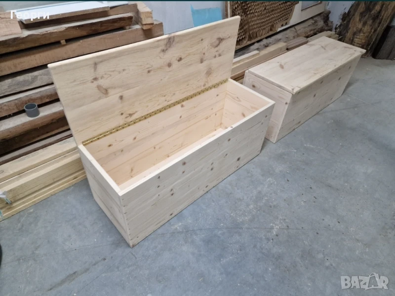 Дървен съндък, снимка 1