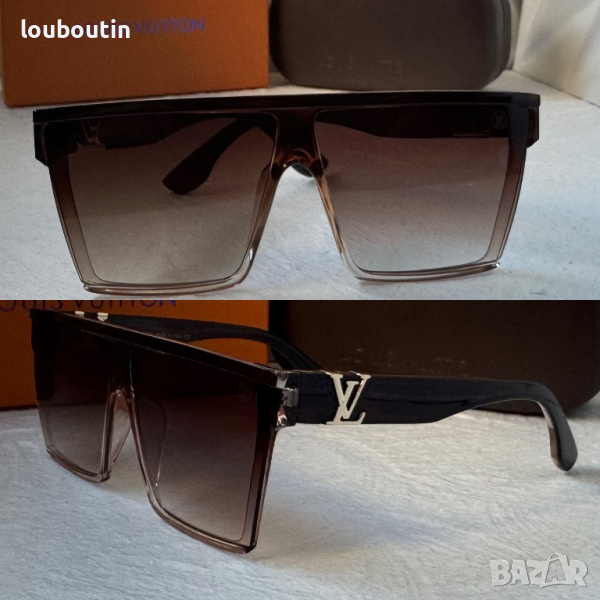 Louis Vuitton мъжки слънчеви очила маска, снимка 1