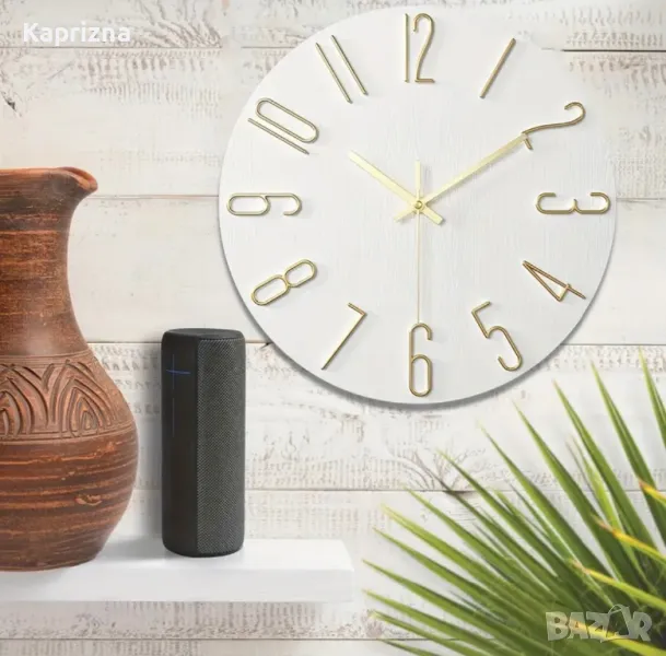 Уникален голям стенен часовник, снимка 1