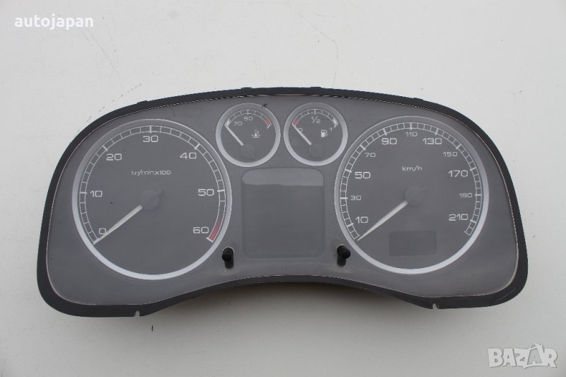 Километраж, оборотомер Пежо 307 2.0хди 90кс 03г Peugeot 307 2.0hdi 90hp 2003, снимка 1