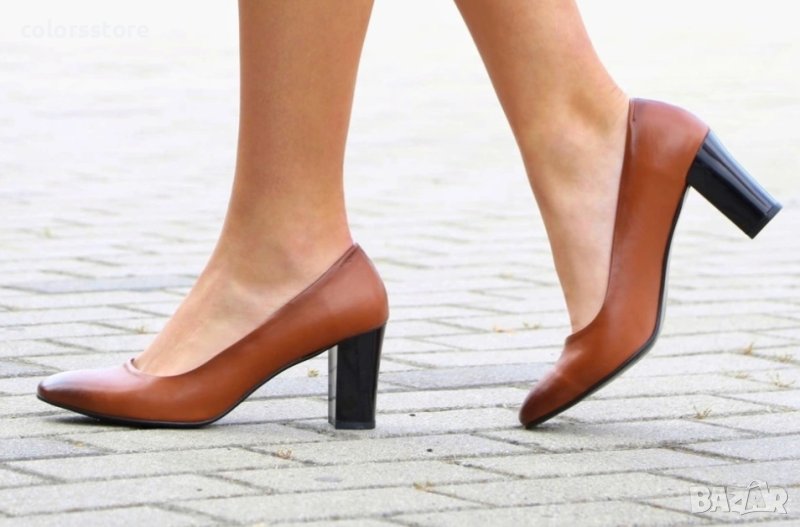 Обувки на ток - таба - K128, снимка 1