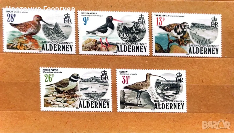 остров Олдърни 1984 г.  К.2, снимка 1