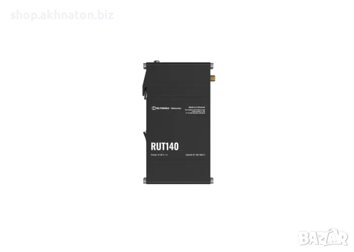 Teltonika RUT140 - Индустриален Ethernet рутер, Wi-Fi 4, 2 Ethernet порта, Modbus, DLMS, DNP3, RutOS, снимка 1