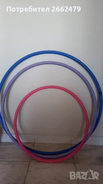 Продавам 5 бр. обръчи за гимнастичка., снимка 1