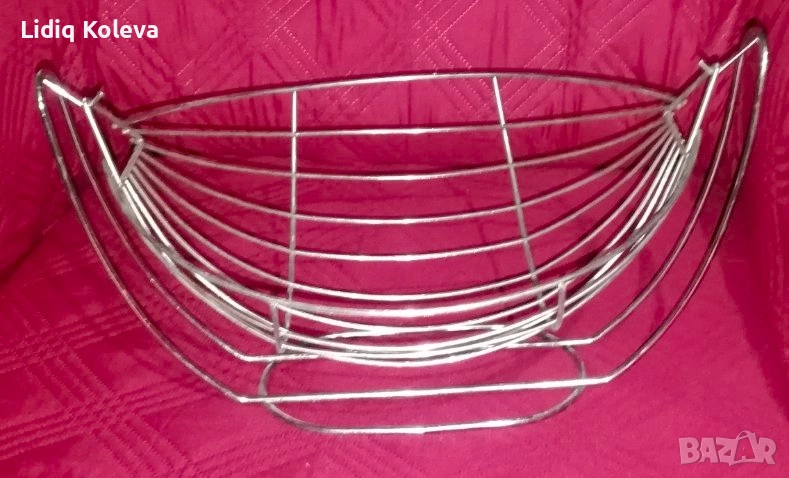 Метална фруктиера-люлка, снимка 1