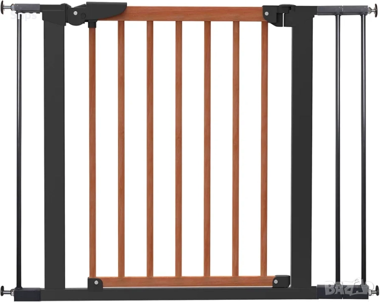 Предпазна преграда за врати и стълбища, деца и кучета, дължина 97,6 см, снимка 1