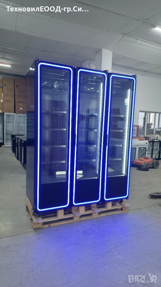 Тройна хладилна витрина 160 см, снимка 1