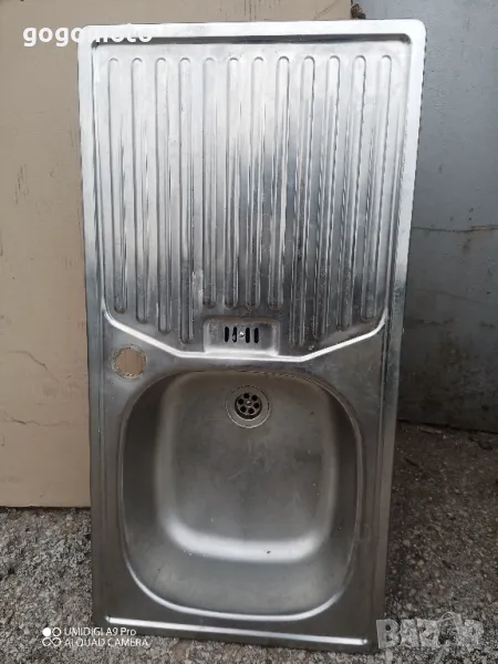 Мивка, кухненска мивка алпака, хром никел, инокс, неръждаема стомана , снимка 1