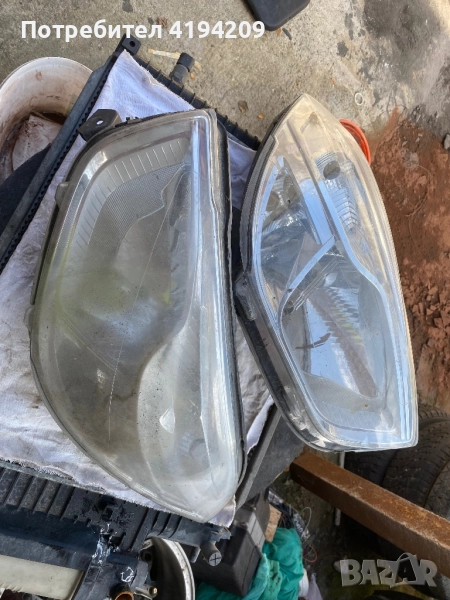 Dokker ляв и десен фар здраво стъкло , снимка 1
