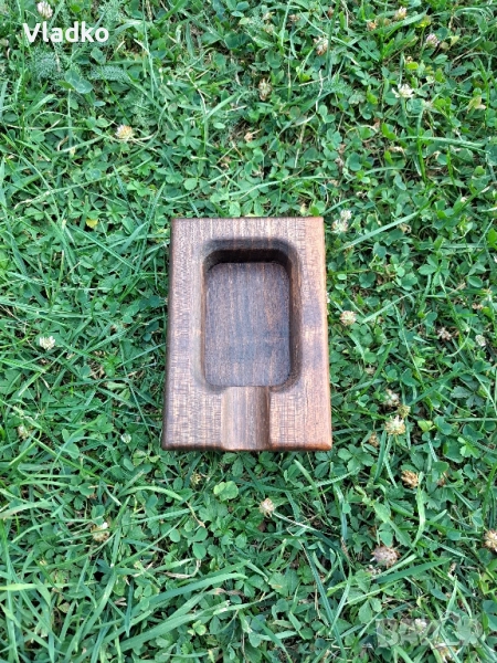 Дървен пепелник за пури , снимка 1
