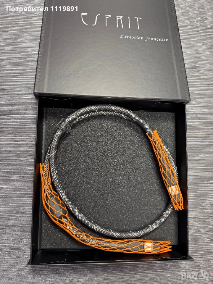 ESPRIT ETERNA RJ 45 /LAN/ 1.2 m. G9 Aaudiophyle cable, снимка 1