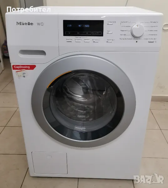 Продавам Инверторна Пералня MIELE W1 8кг A+++ -10%1600 оборота, снимка 1
