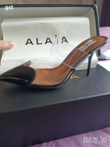 Уникални Редки Alaia Paris High quality дамски обувки ток , снимка 1