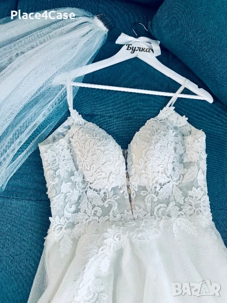 Страхотна сватбена рокля, снимка 1