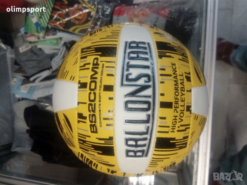 волейболна топка Балоуун стар нова размер 5 ръчен шев меко покритие приятна за игра различни цветове, снимка 1