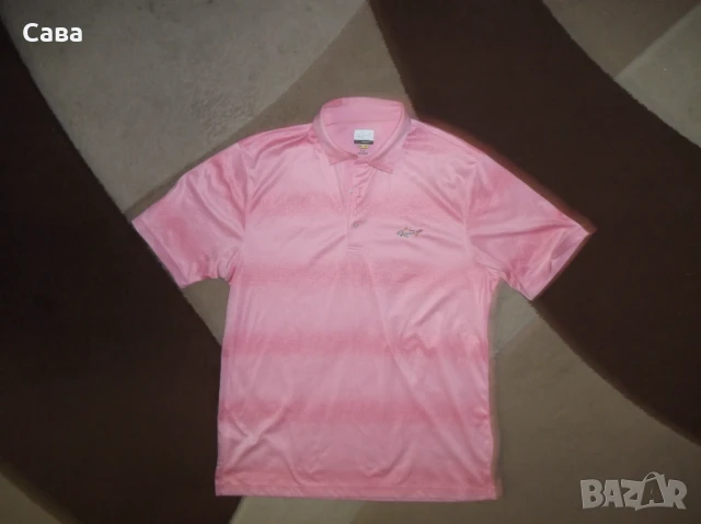 Тениски GREG NORMAN    мъжки,Л  /синя и розова/, снимка 6 - Блузи - 33314559
