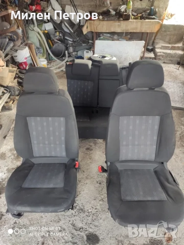 Седалки предна задна седалка комплект Опел Вектра Ц opel vectra C