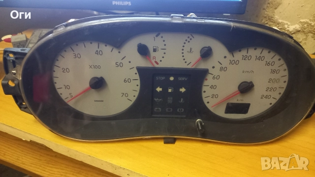 Километражно табло за Рено Клио P7700436472 Sagem