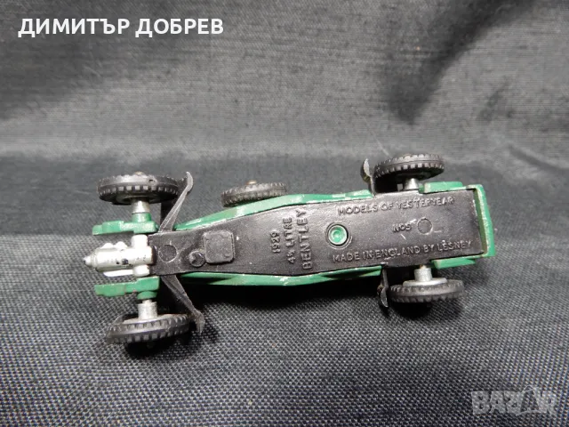 СТАРА РЕТРО МЕТАЛНА КОЛИЧКА BENTLEY MATCHBOX MOY ENGLAND , снимка 6 - Колекции - 50154182