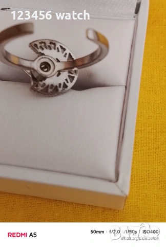 Красив дамески пръстен със циркон, снимка 4 - Пръстени - 53689687