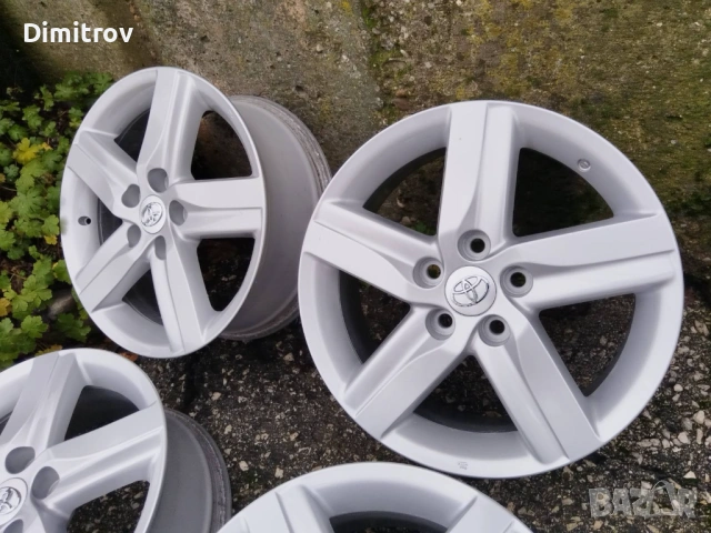 Лети джанти 17 цола Тойота 5х114.3, снимка 3 - Гуми и джанти - 53008223