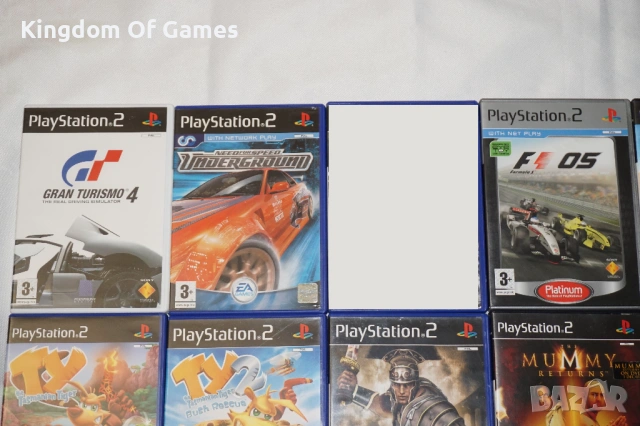 Игри за PS2 NFS Underground/Kingdom Hearts 2/Paris Dakar/Gran Turismo 4/TY 1 2/Shadow Of Rome/F1 05, снимка 2 - Игри за PlayStation - 53565949