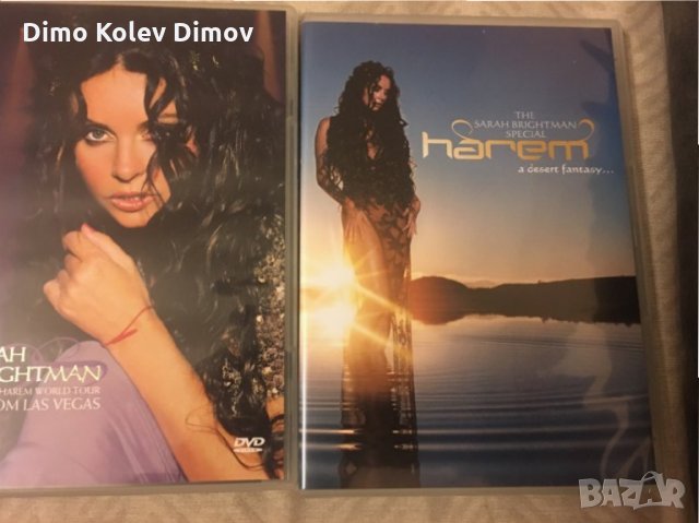 Sarah Brightman DVD колекция Оригинал, снимка 4 - DVD дискове - 34503273