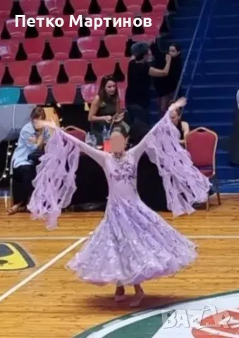 Рокля за спортни танци (стандарт), снимка 7 - Детски рокли и поли - 48115479