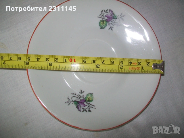 Чинии. Български порцелан., снимка 5 - Чинии - 53821408