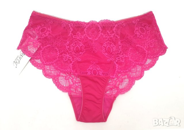 Дантелени цикламени бикини Sawren M, снимка 3 - Бельо - 41620002