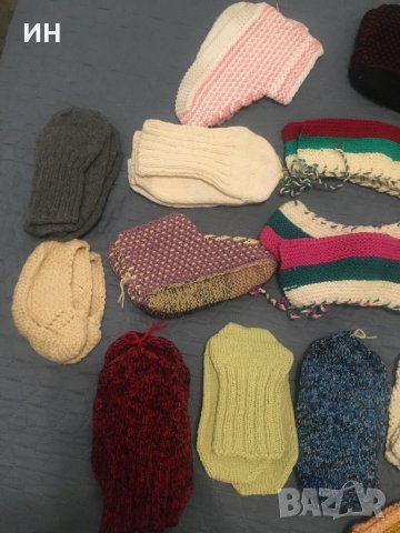 Ръчно плетени терлици, снимка 4 - Други - 41617432