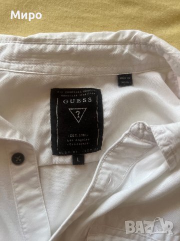 Guess мъжка риза , снимка 4 - Ризи - 41880085